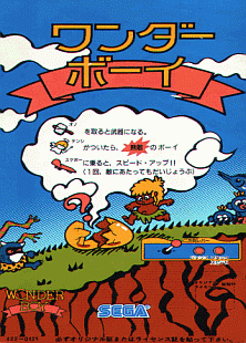 Wonder Boy (set 2, 315-5178) Arcade Game Cover